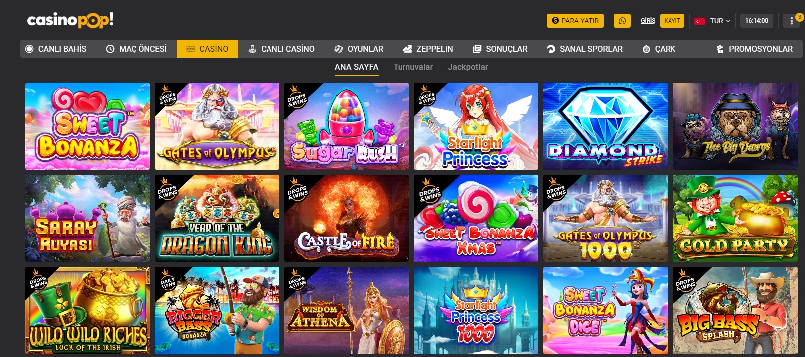 Casinopop Güncel Giriş