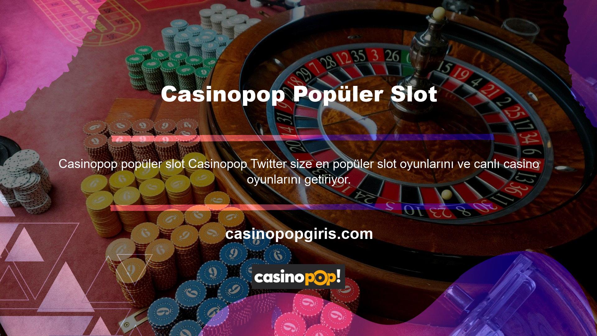 Slot oyunları, en çok rağbet gören casino oyunu içeriğini kapsadığından, oyuncular arasında popüler bir seçim haline gelir